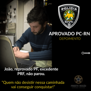 Joao Lucas aprovado PCRN 1