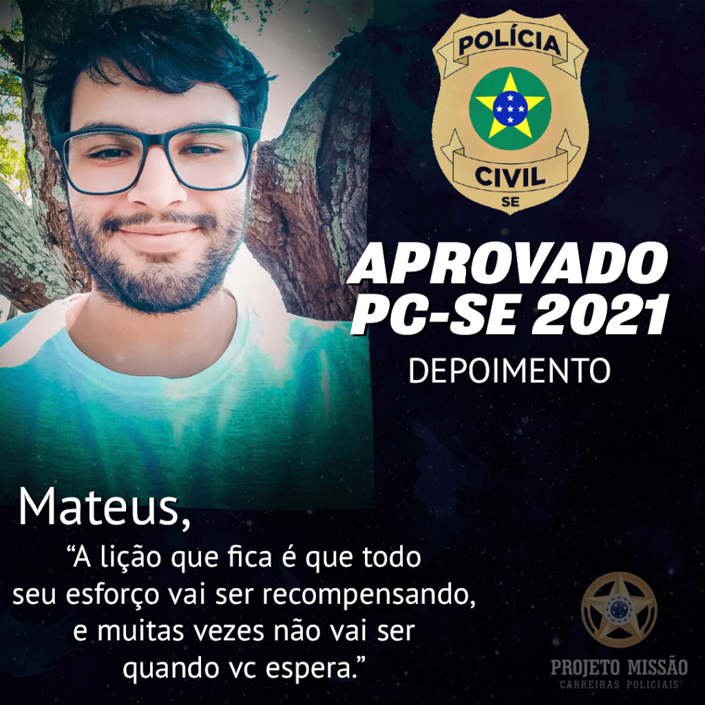 Mateus aprovado pcse 1