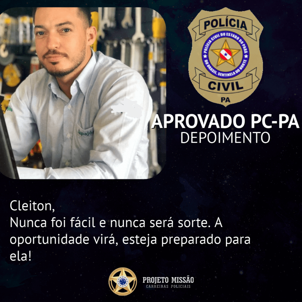 cleiton aprovado pcpa 2 1